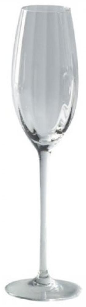 Lambert Gatsby Champagner Kristallglas, klar, Optik, H 26 cm, D 6 cm 10703 Bild 1