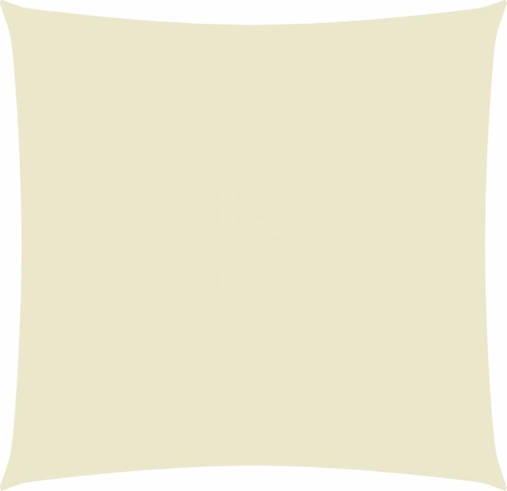 Sonnensegel Oxford-Gewebe Quadratisch 2,5x2,5 m Cremeweiß Bild 1