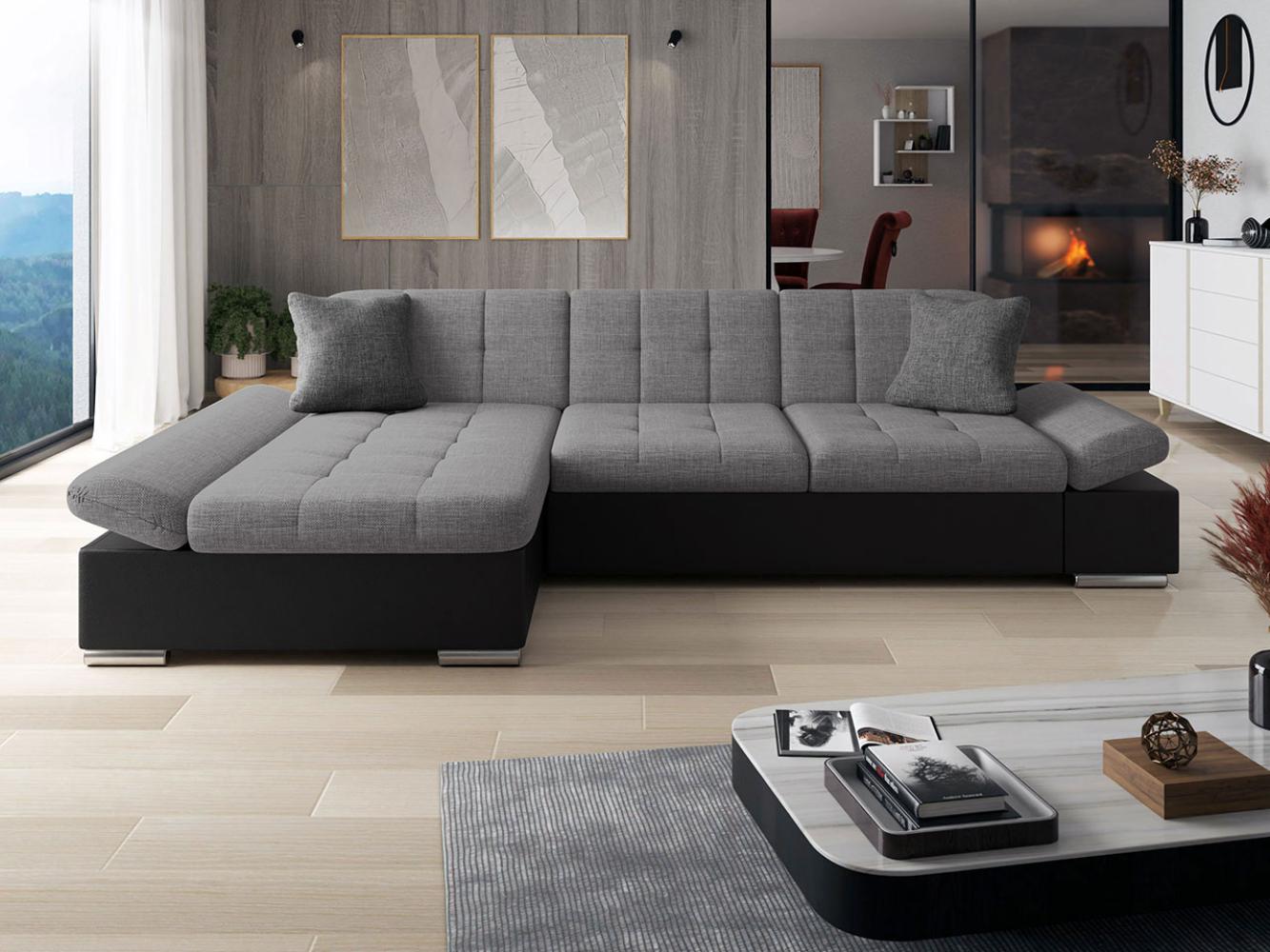 Ecksofa Malwi, Seite: Links, Farbe: Soft 011 + Lux 05 + Lux 06 Bild 1