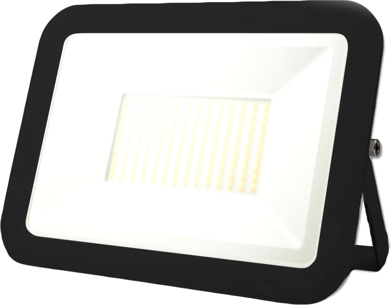 ISOLED LED Fluter Pad 100W, schwarz, CCT 100cm Kabel Bild 1