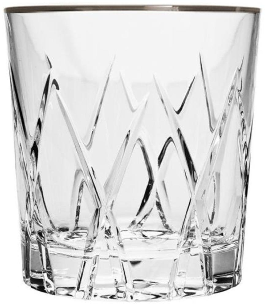 Whiskyglas Kristall London Platin clear (9,3 cm) Bild 1