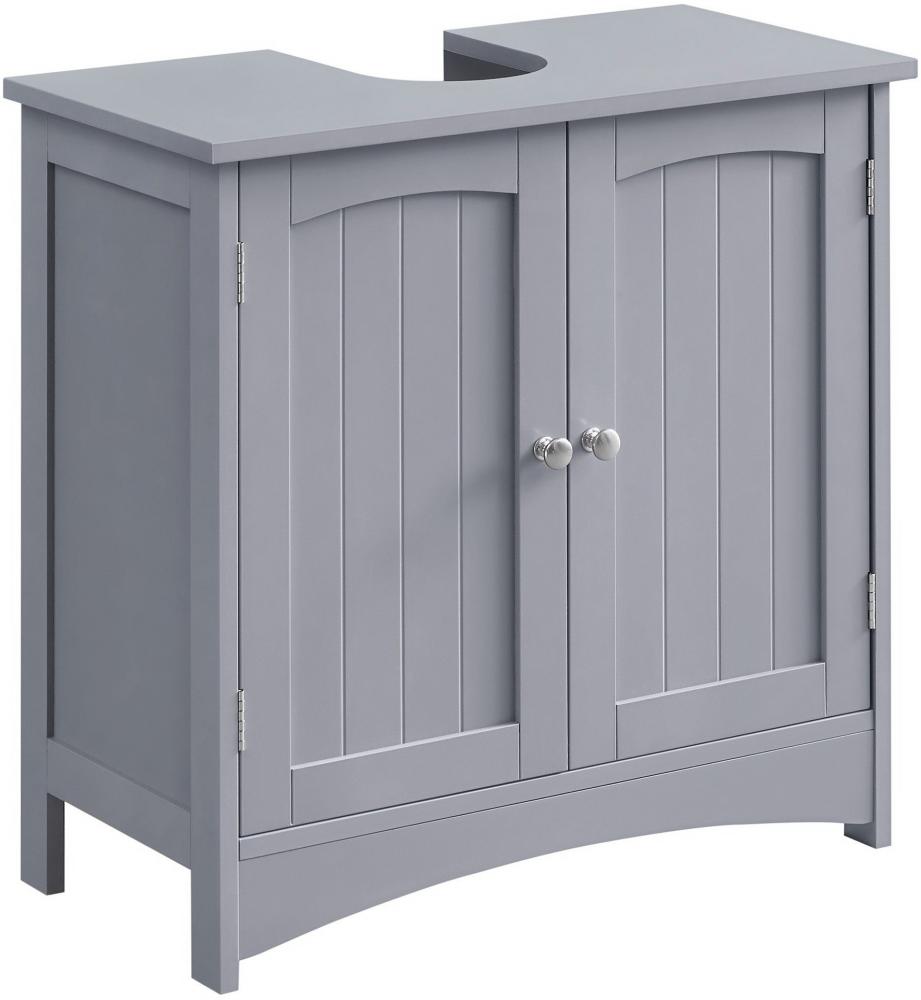 VASAGLE Waschbeckenunterschrank mit 2 Türen, verstellbare Ablage Bild 1