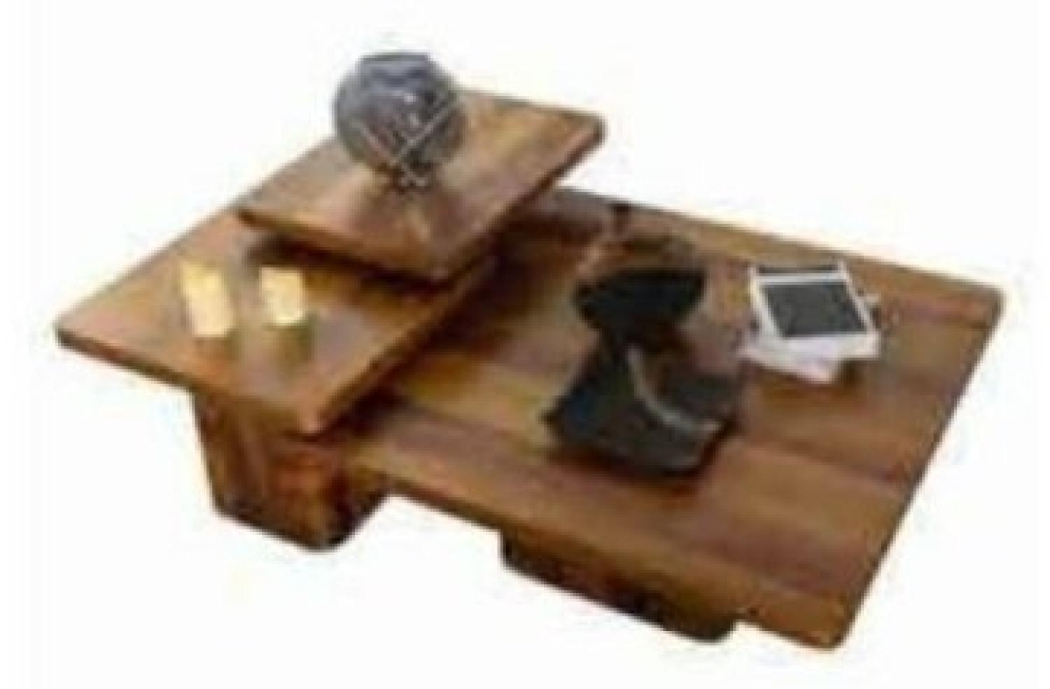 Holztisch Couchtisch Set 3tlg. Tisch Sets Wohnzimmer Sofa Holz Tische Möbel Neu Bild 1