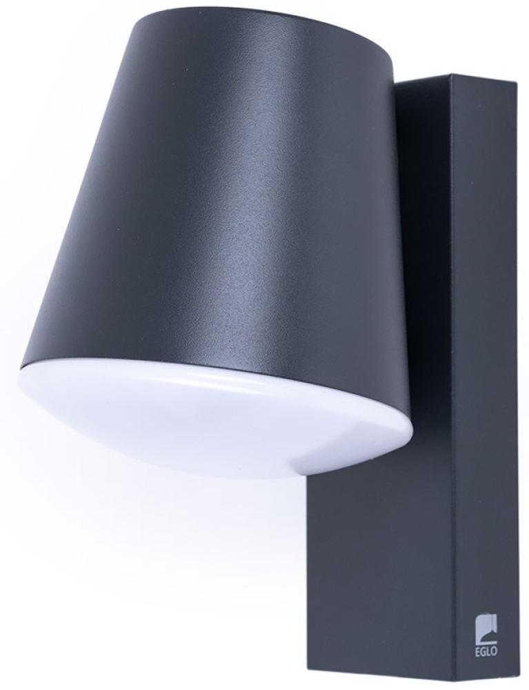 LED Außenwandlampe, Smart Home, anthrazit, H 24 cm Bild 1