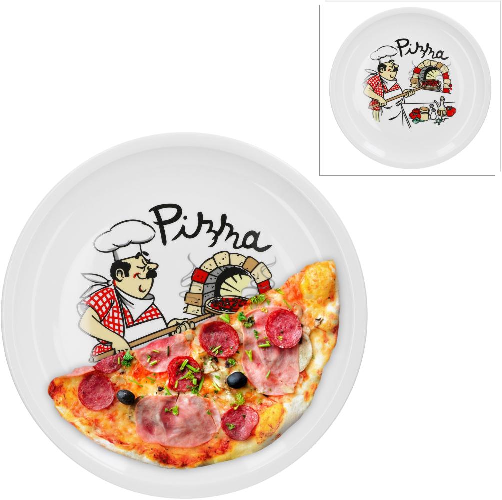 2er Set Pizzateller Pizzabäcker 29,5cm Bild 1