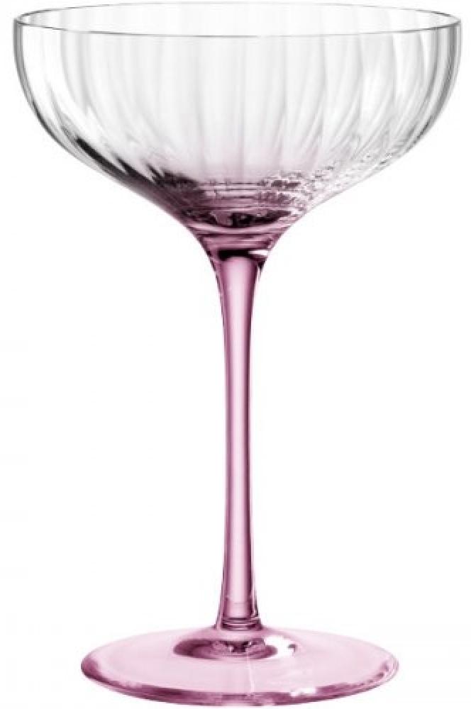 Leonardo Champagnerschale Poesia, Sektschale, Champagnerglas, Champagner Schale, Glas, Kristallglas, Rose, 260 ml, 022380 Bild 1