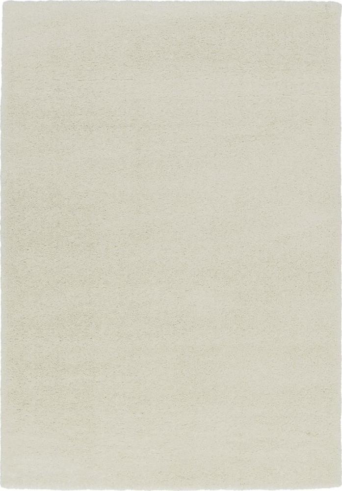 Teppich in Weiß aus 100% Polyester - 150x80x3cm (LxBxH) Bild 1