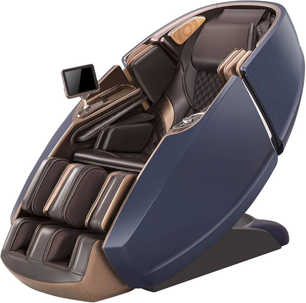NAIPO Massagesessel Shiatsu Massage Stuhl Zero Gravity für Ganzkörper, mit Heizung, SL Track, Klopfen, Kneten, Luft-Massage-System, Bluetooth 3D Surround Sound Musik - MGC-8900BB Bild 1