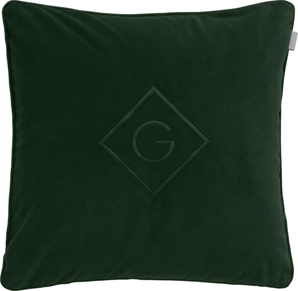 Gant Dekokissenhülle Velvet G | 50x50 cm | storm-green Bild 1