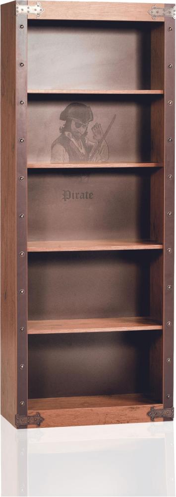 Cilek Pirate Bay Bücherregal Spielzeugregal mit coolem Aufdruck Bild 1
