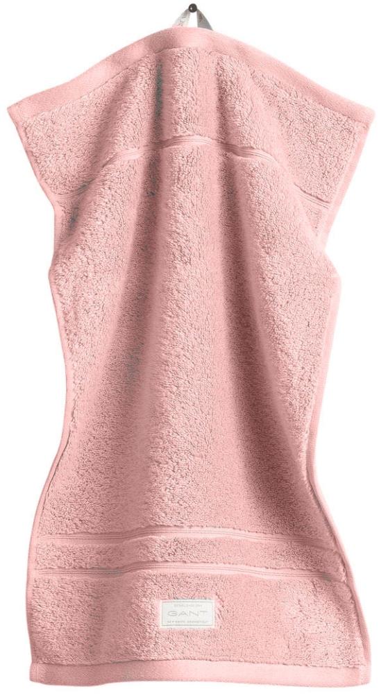 GANT Gästetuch, Organic Premium Towel - Frottee Rosa 30x50cm Bild 1