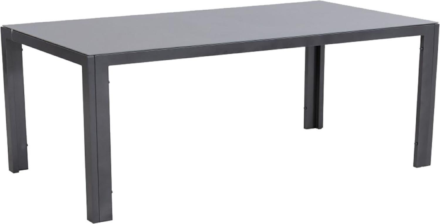TrendLine Esstisch Pero 150 x 80 cm Anthrazit Lounge Sitzgruppe Tisch Bild 1