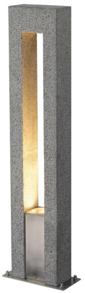SLV ARROCK ARC GU10 Stehleuchte, Granit, salt & pepper, GU10, max. 3 - Stand-, Wand- und Deckenleuchten (Outdoor) Bild 1