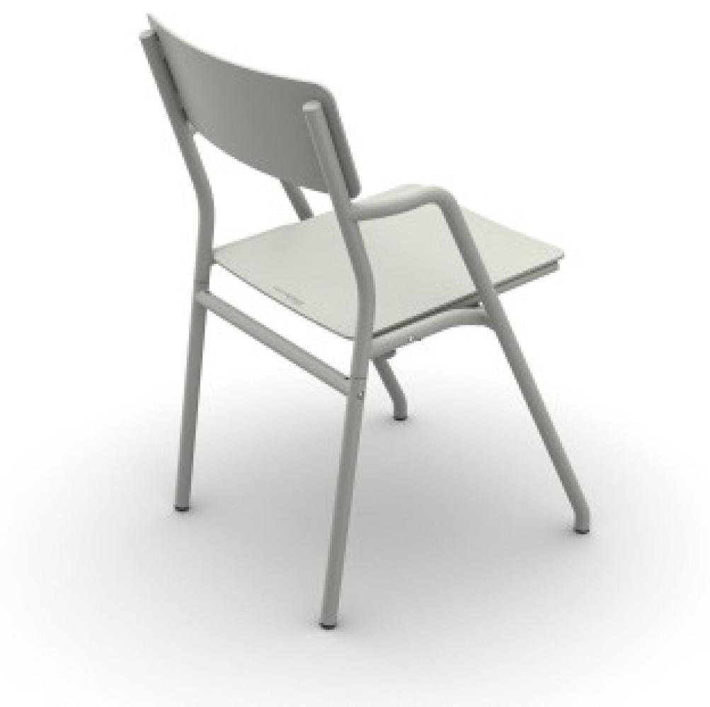 Flip-up Chair - Gartenstuhl achatgrau Bild 1