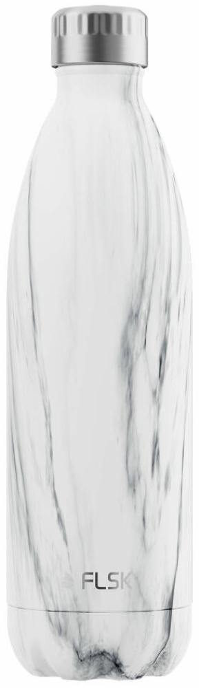 FLSK Vakuum Isolierflasche 1000 ml White Marble Bild 1