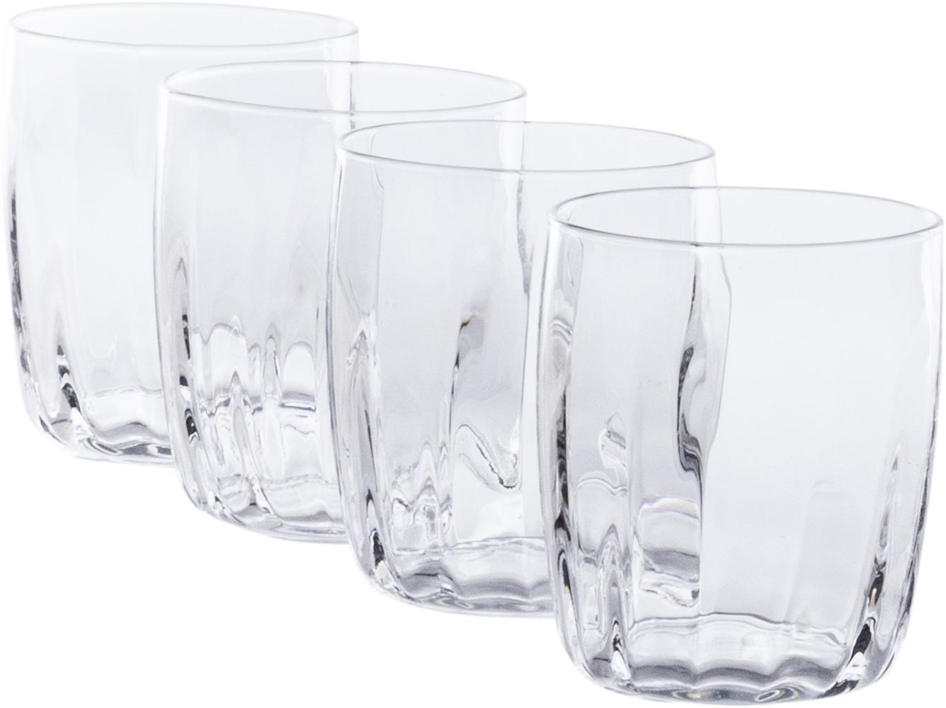 4x Incontri Wasserglas I 300ml I Klarglas I Bormioli Rocco I Ø 7,7 cm Bild 1