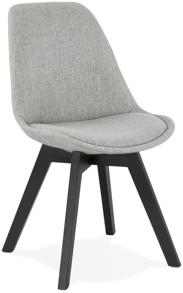 Kokoon Design Stuhl Comfy Grau und Schwarz Bild 1