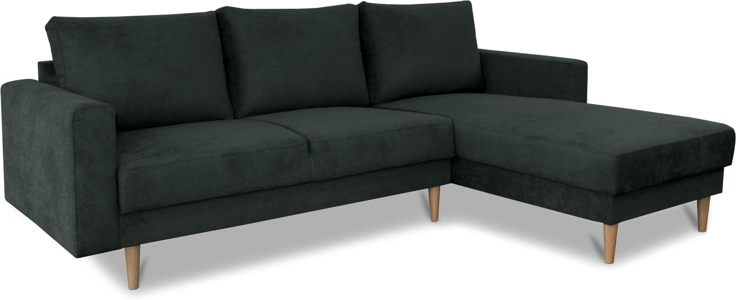 Fabio Ecksofa Links/Rechts, Enjoy New - Tannengrün Bild 1