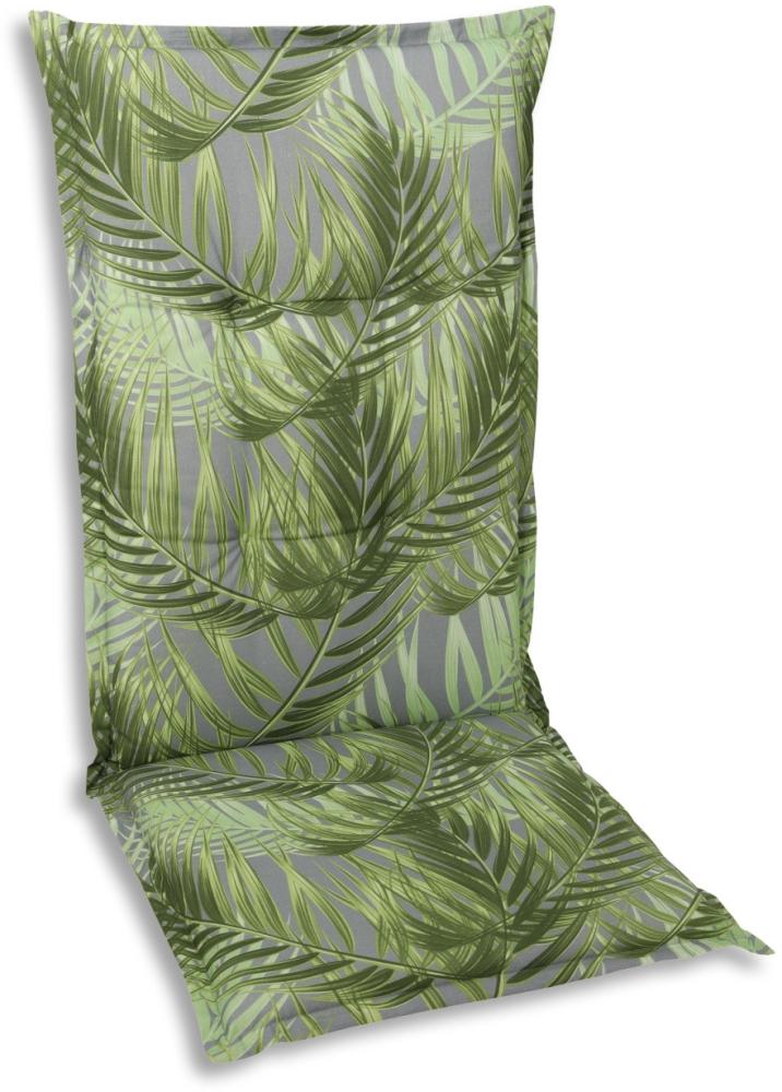 GO-DE Mittellehner-Auflage 110x50x6 cm palmy Sitzkissen Sitzpolster Sitzauflage Bild 1