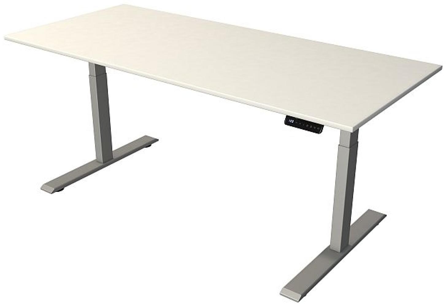 Kerkmann Schreibtisch Steh und Sitztisch MOVE 2 (B) 180 x (T) 80 cm weiß Bild 1