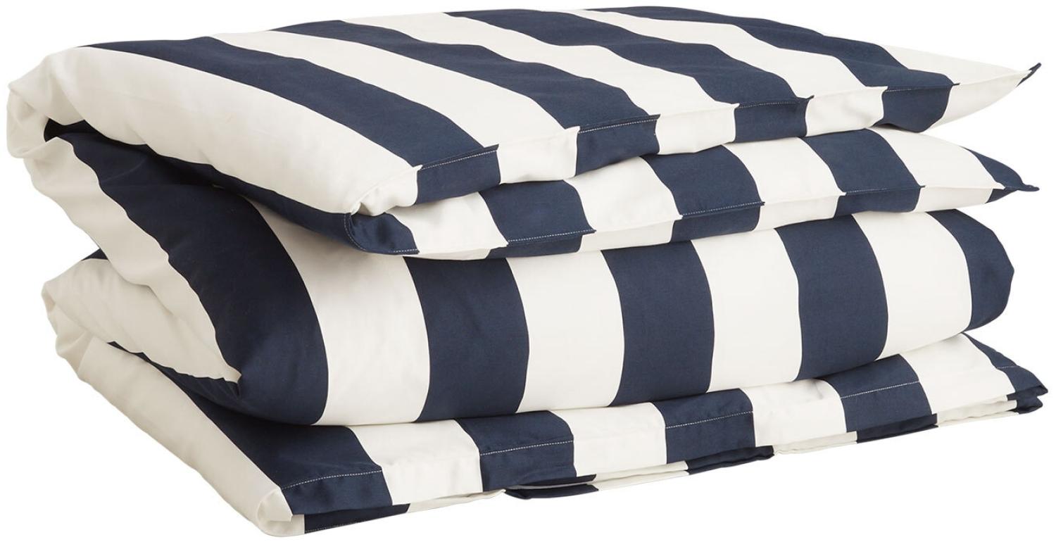 Gant Mako-Satin Bettwäsche Bold Stripe marine | Bettbezug einzeln 135x200 cm Bild 1