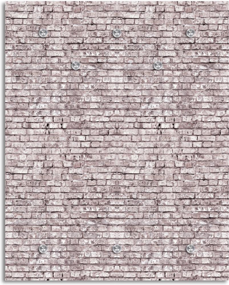 Queence Garderobe - "Another" Wall Druck auf hochwertigem Arcylglas inkl. Edelstahlhaken und Aufhängung, Format: 100x120cm Bild 1