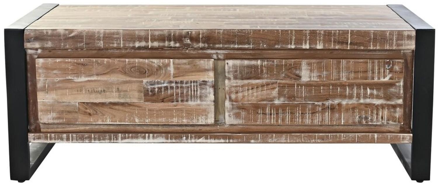 Couchtisch DKD Home Decor Metall Akazienholz (110 x 60 x 40 cm) Bild 1
