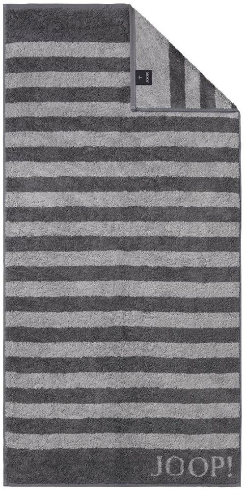 JOOP Handtuch-Serie Classic Stripes | Duschtuch 80x150 cm | anthrazit Bild 1