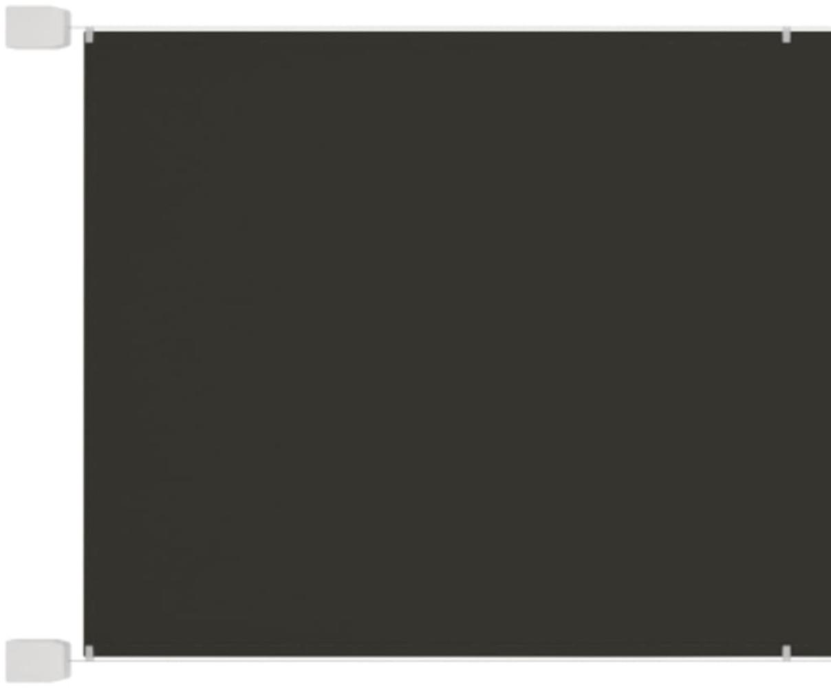 Senkrechtmarkise Anthrazit 140x360 cm Oxford-Gewebe Bild 1