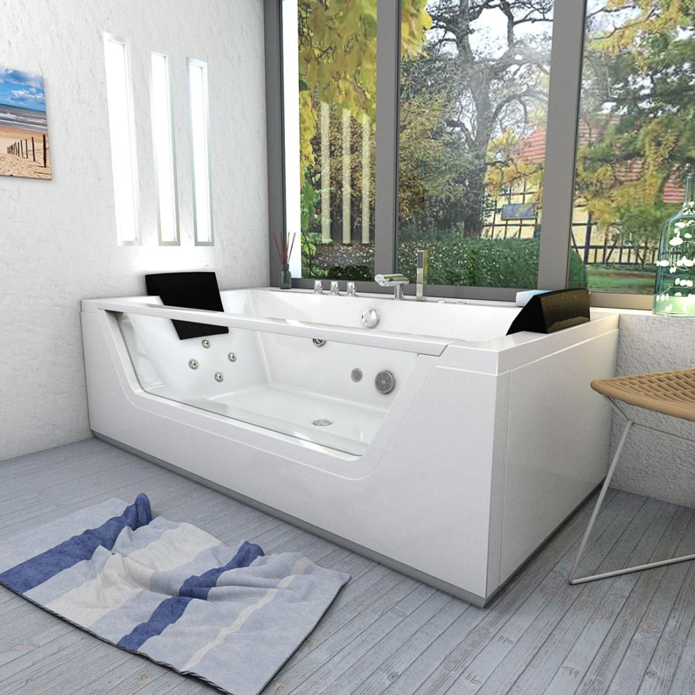 Whirlpool Pool Badewanne AcquaVapore W83-A-SC 90x180 Bild 1