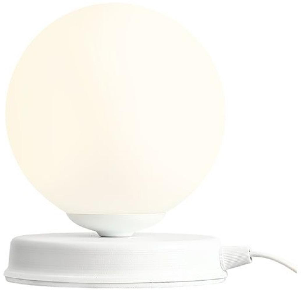 Tischlampe LAMP BALL Weiß 17 cm Bild 1