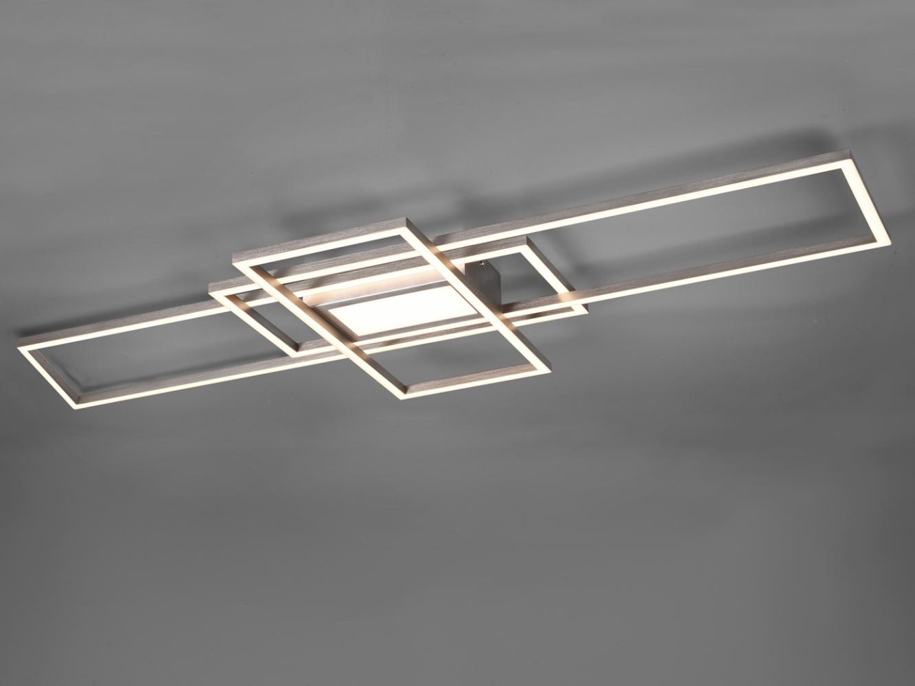 620010407 Nickel matt LED Deckenleuchte IRVINE Deckenlampe ca. 105 x 42 cm Bild 1