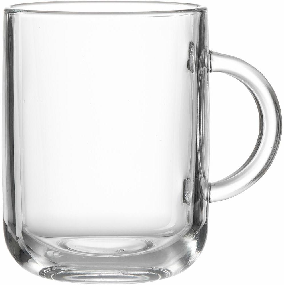 Ritzenhoff & Breker Henkelglas Marco, Becher mit Henkel, Trinkglas, Henkelbecher, Glas, Klar, 330 ml, 816907 Bild 1