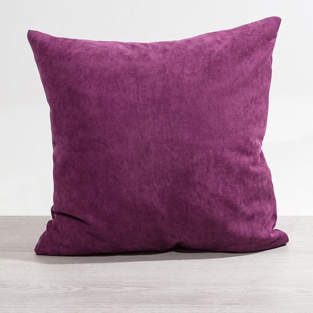 Kissen Deko von Lysel - violett Uni Jerada 50x50 Polyester kissenbezug Dekokissen Bild 1