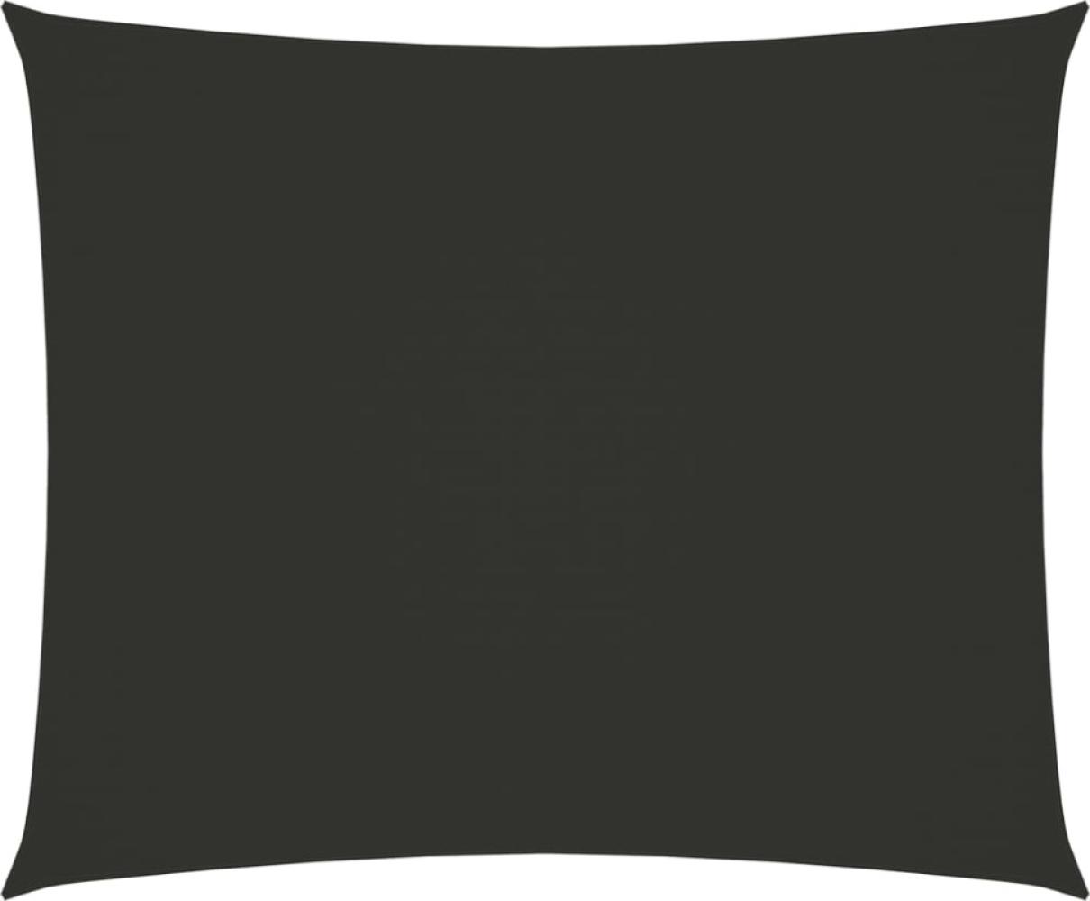 vidaXL Sonnensegel Oxford-Gewebe Rechteckig 5x6 m Anthrazit Bild 1