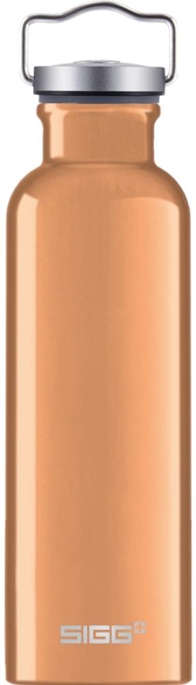 SIGG Trinkflasche 0 75l copper 750 ml Tägliche Nutzung Kupfer Aluminium Schraubdeckel 243 mm Bild 1