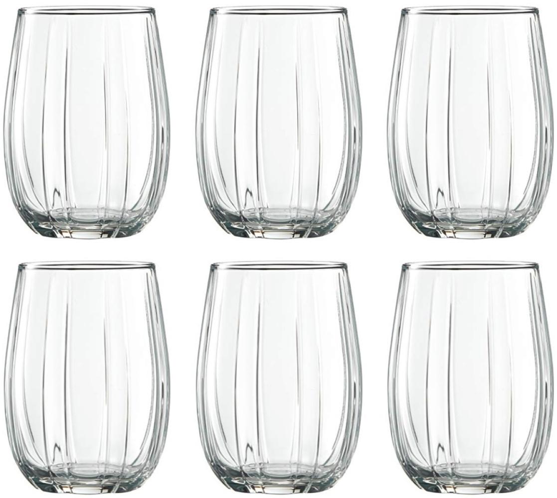 Pasabahce Linka 420405 6-Teilig Trinkglas Su Bardagi Gläser Wassergläser Becher Cocktail Saftgläser Bild 1