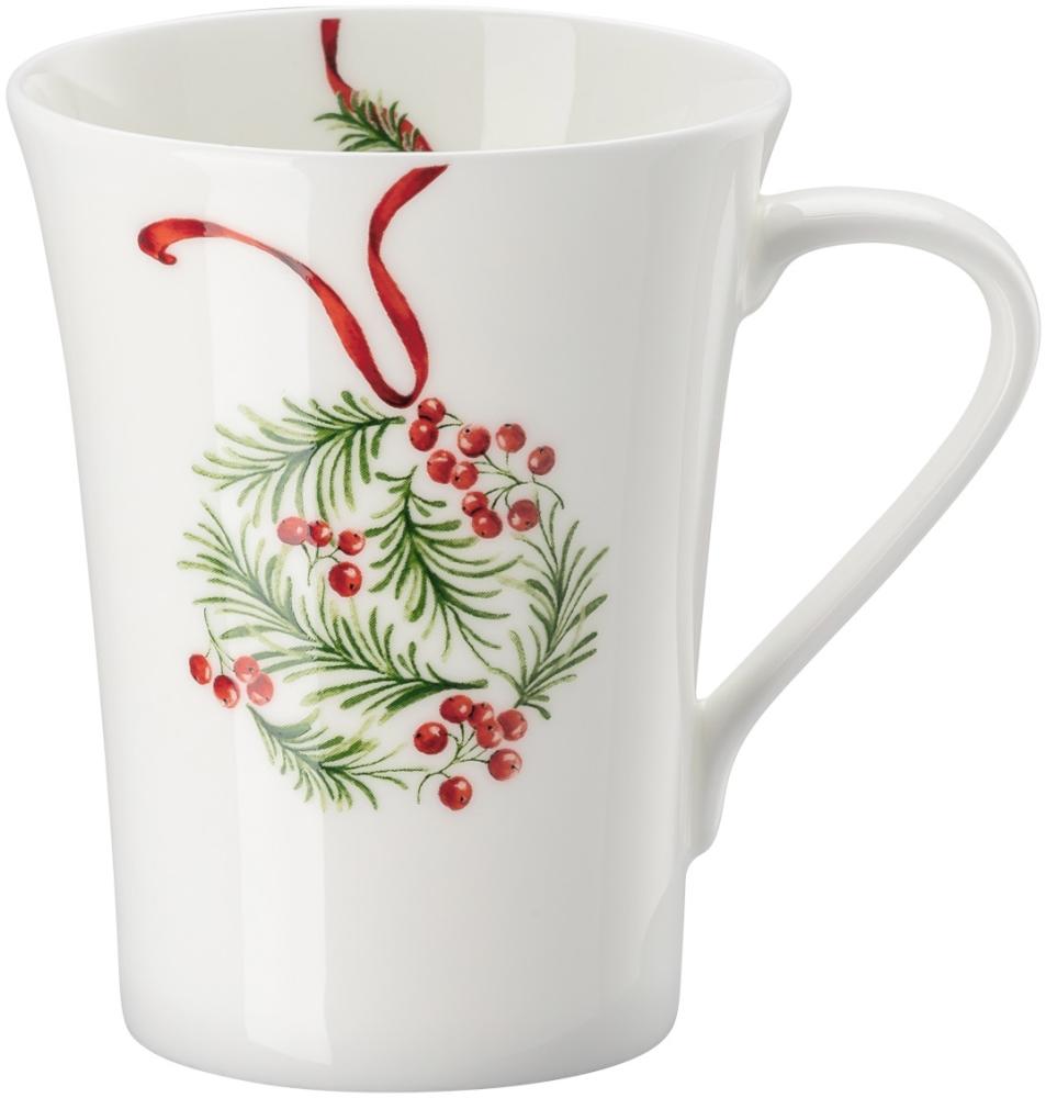 Hutschenreuther Becher mit Henkel My Christmas Mug A merry Christmas, Tasse, Bone China, Mehrfarbig, 400 ml, 02048-727446-15505 Bild 1