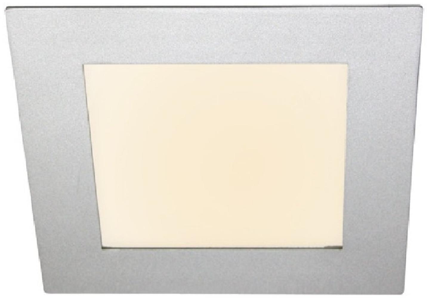 Heitronic Nr. 27640-HE LED Panel Toulouse 200mm Eckig 3000K silber Bild 1