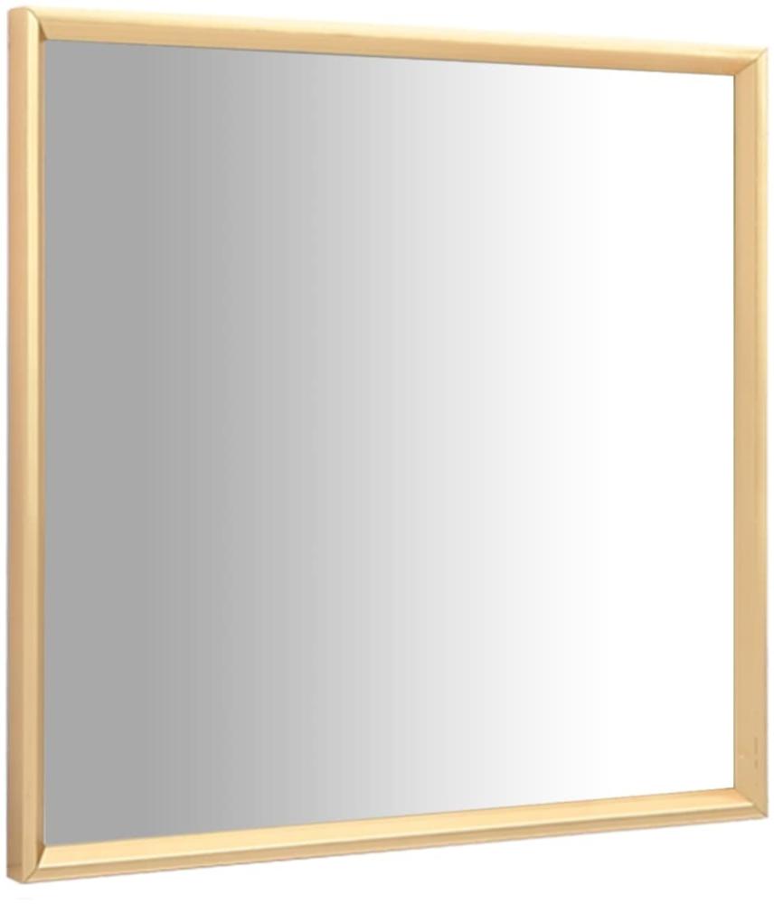 Spiegel Golden 40x40 cm Bild 1