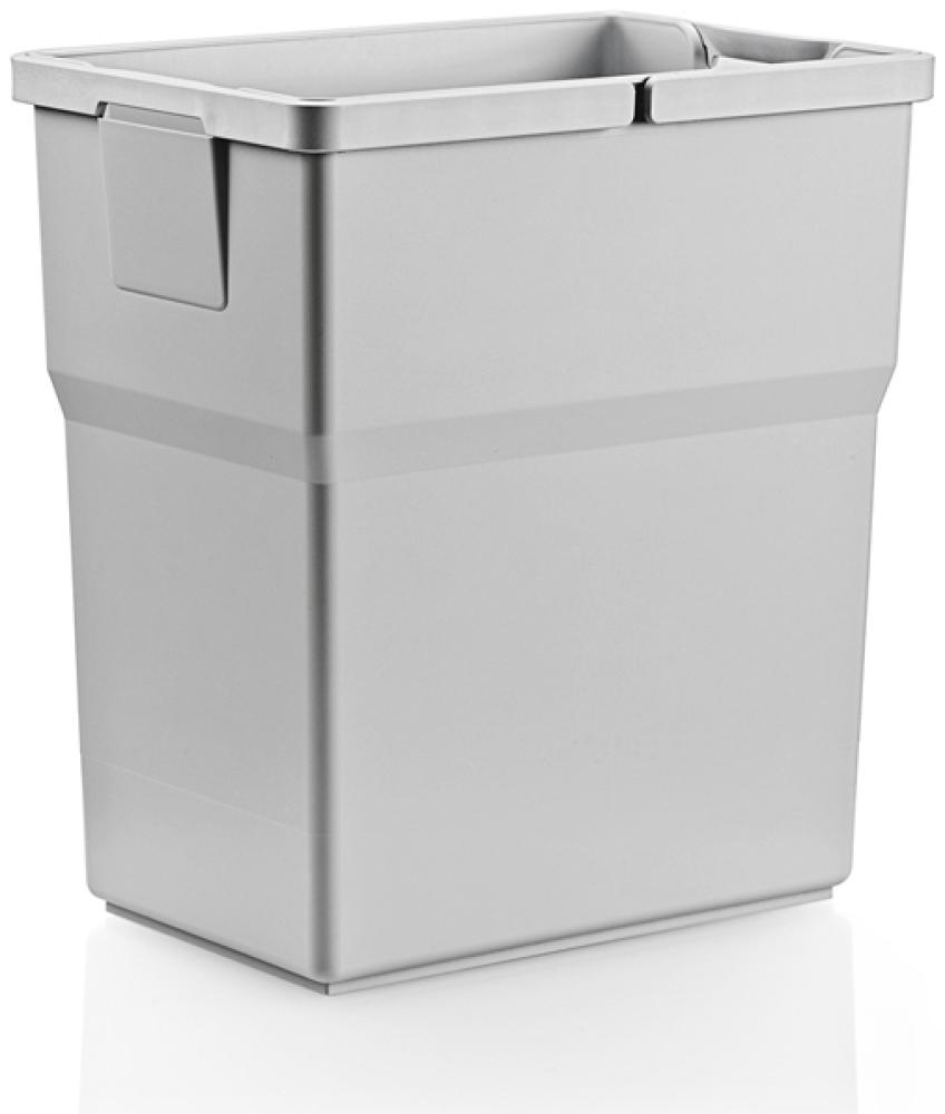 ELCO CASE SELECT - Abfallbehälter 18 Liter - in LICHTGRAU aus Polypropylen / Eimer / Behälter Bild 1