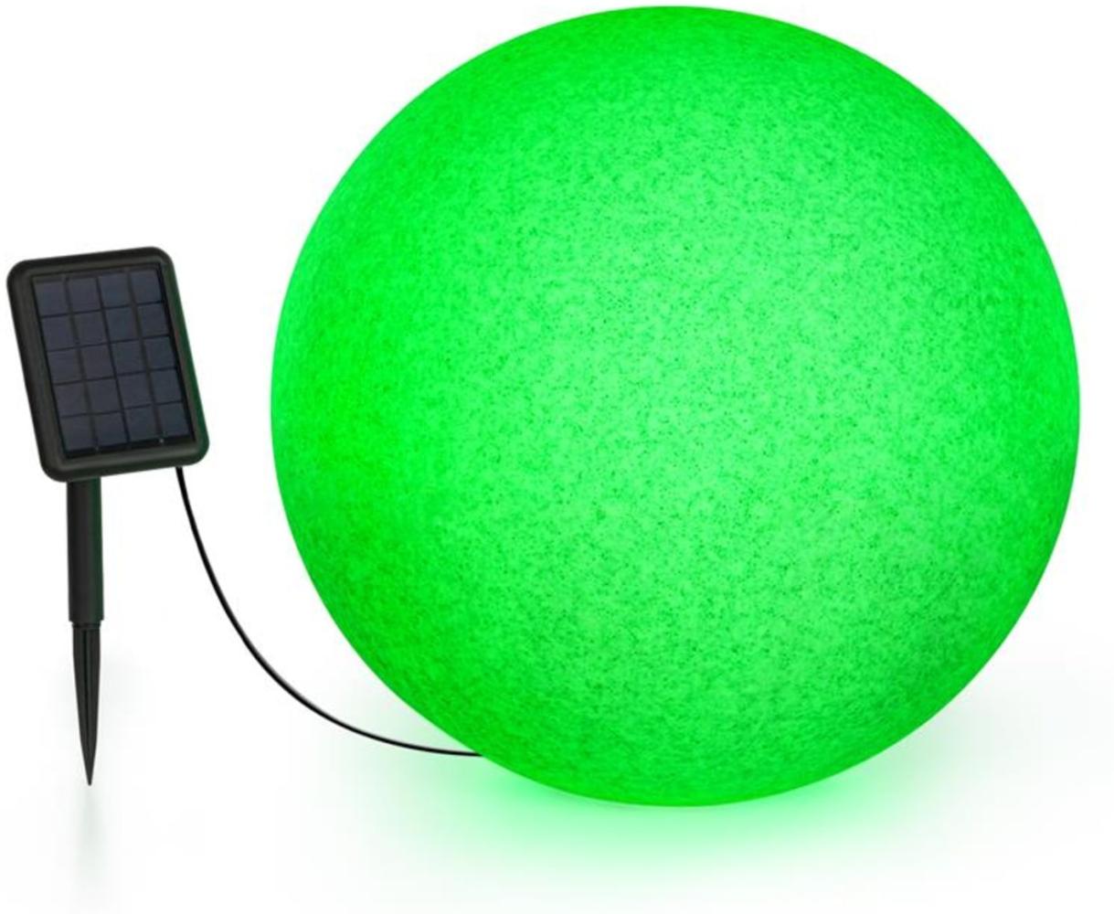 Shinestone Solar 50 Kugelleuchte Solarpanel Ø50cm RGB-LED IP68 Akku Grün Bild 1