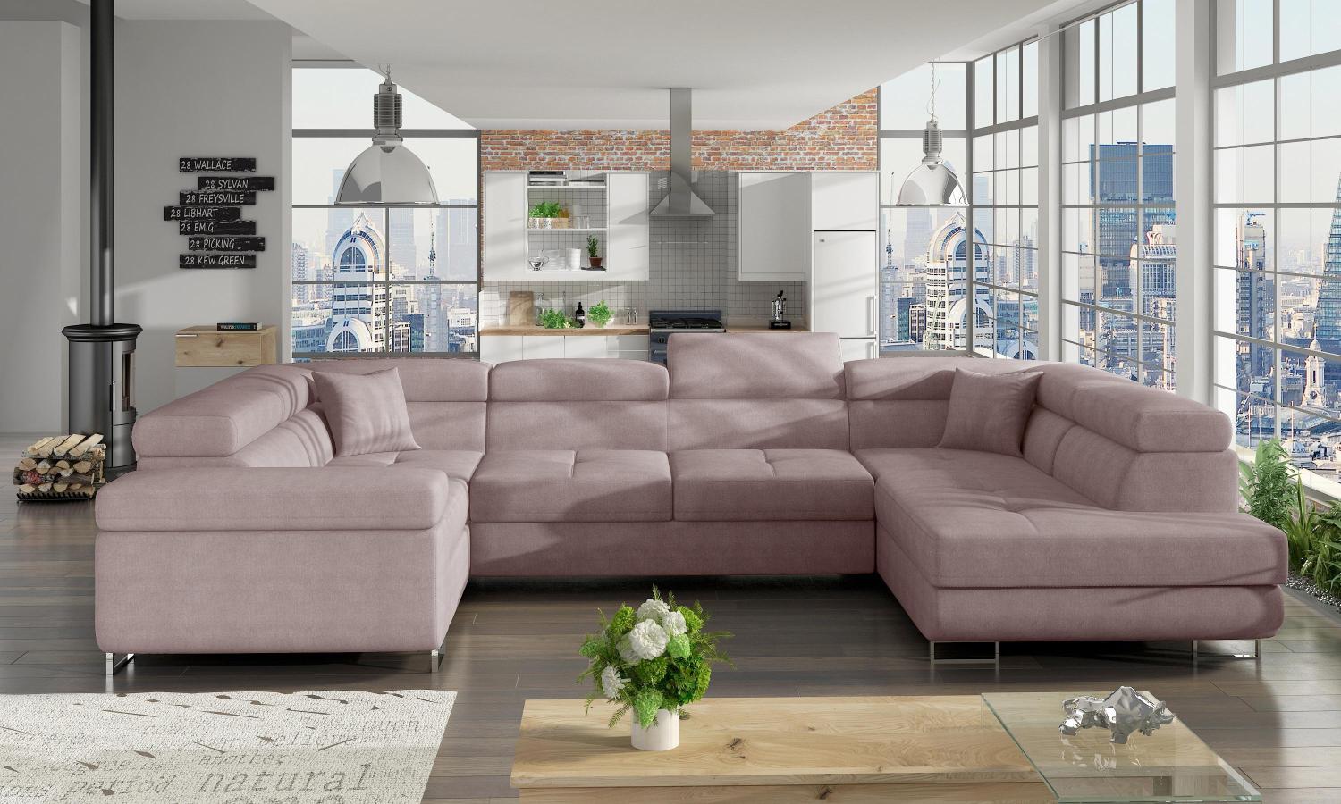 Wohnideebilder Letto Rosa Ecksofas & Eckcouches Le_34 Bild 1