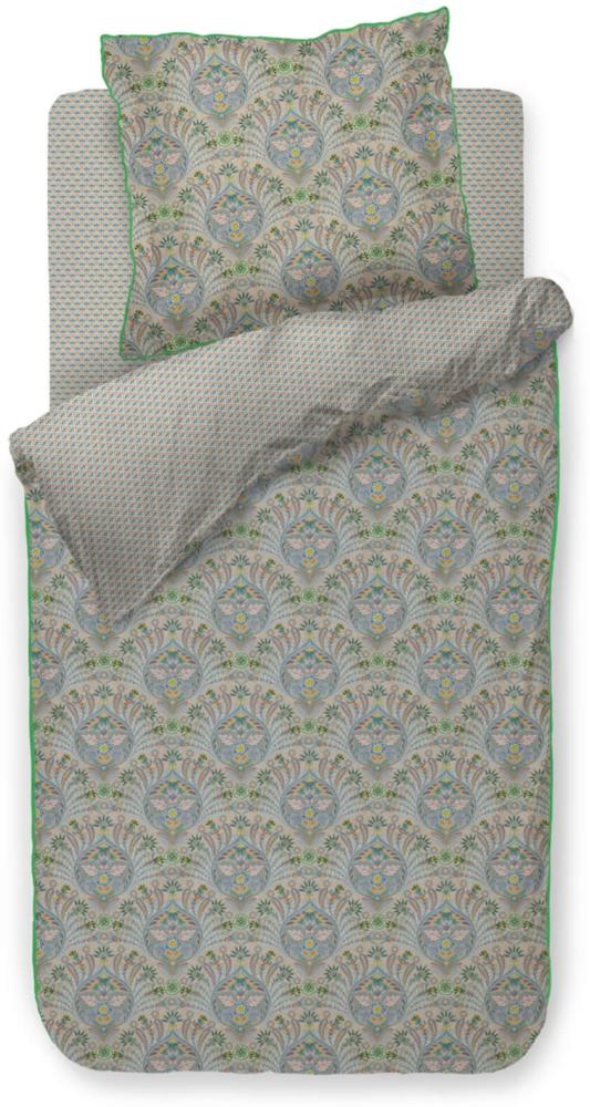 Pip Studio Bettwäsche Alba Blue Perkal 200 x 200 + 2x 80 x 80 cm Bild 1