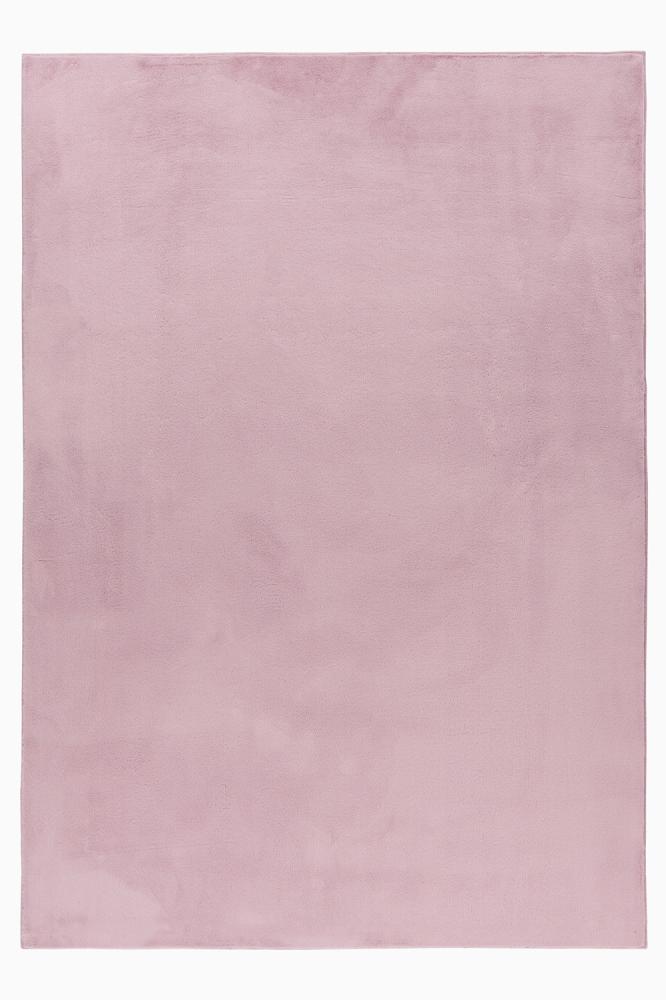 Hochflor Teppich Pia Läufer - 80x250 cm - Rosa Bild 1