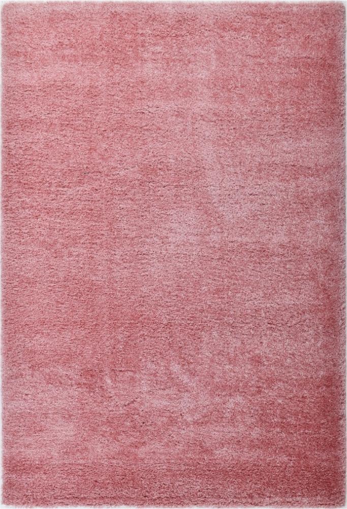 HOME DELUXE Hochflor Teppich SOFI - Farbe: Altrosa, Größe: 150 x 80 cm Bild 1