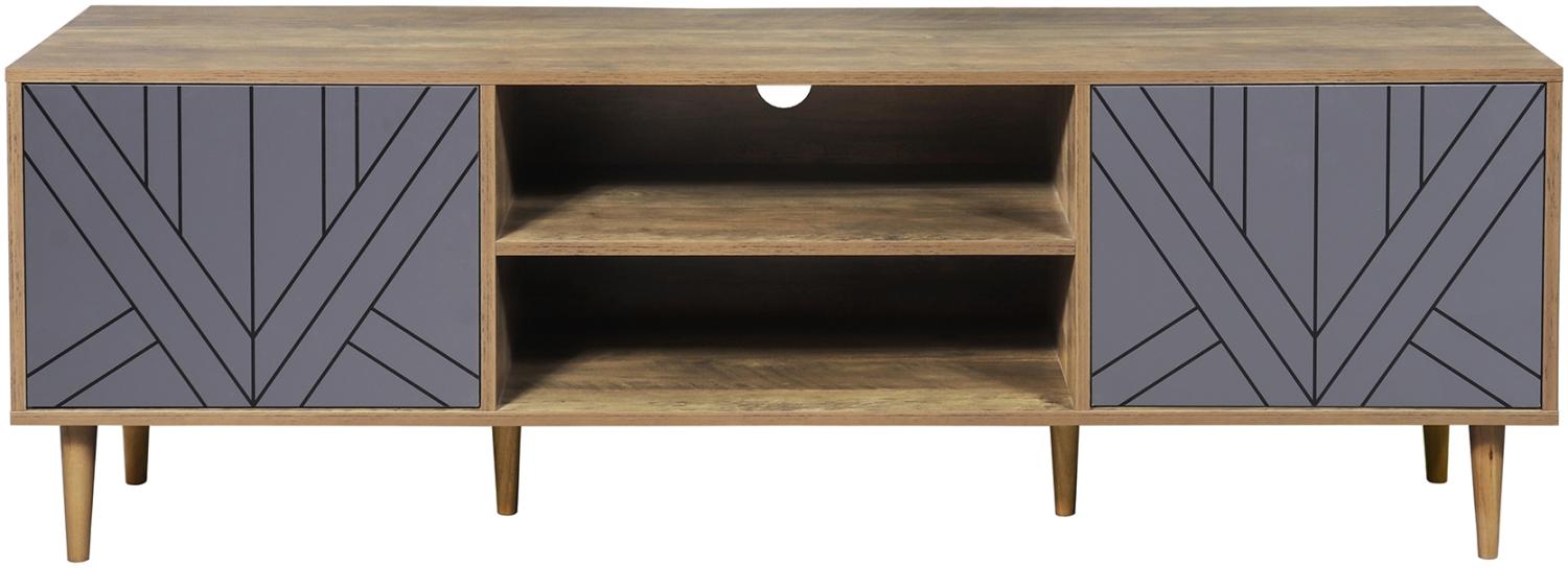 Lowboard Sideboard Kommode Fernsehschrank TV Hifi Schrank Fernsehtisch Bild 1