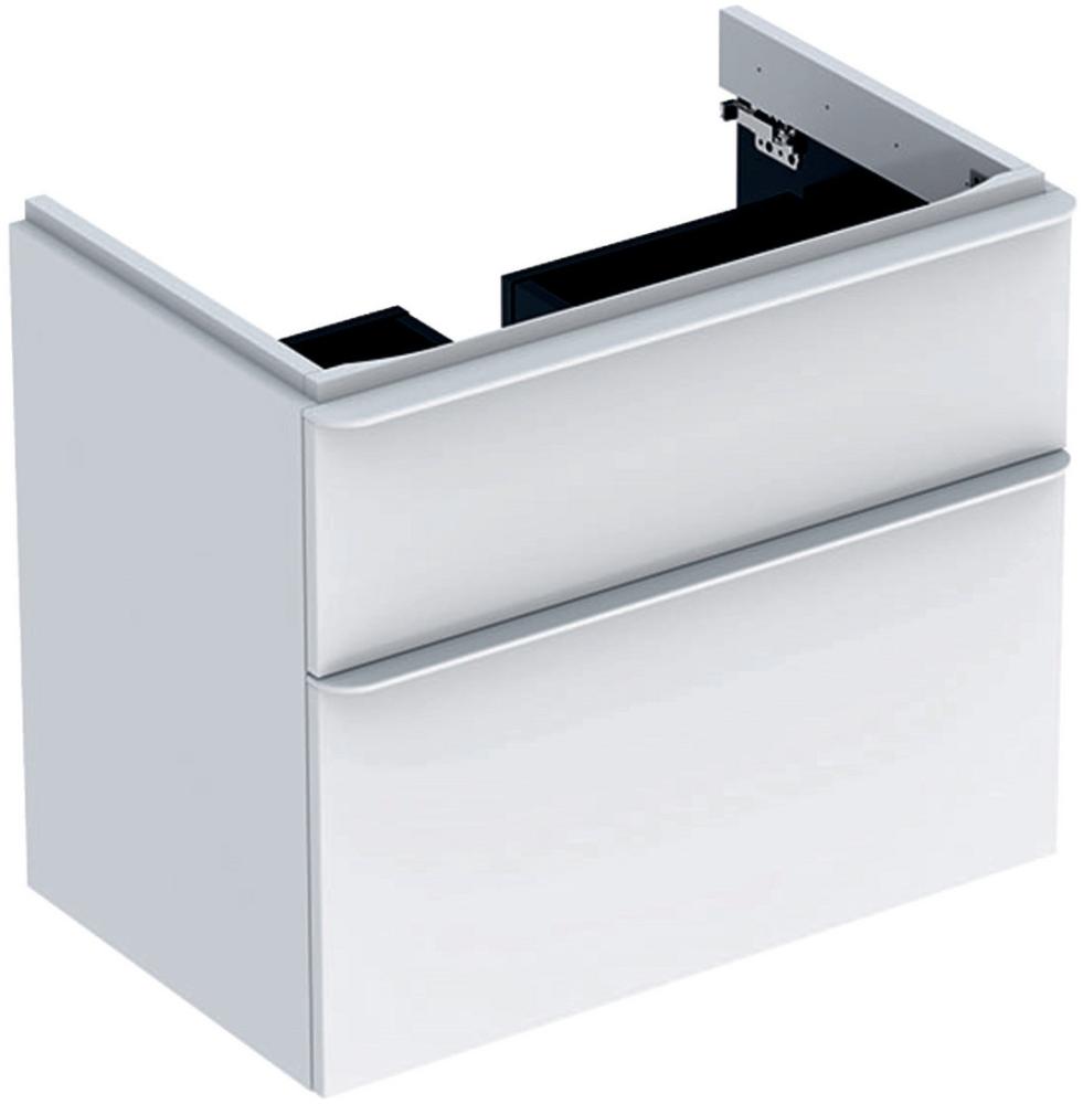 Geberit SMYLE SQUARE Waschbeckenunterschrank 73,4 cm breit, Weiß Bild 1