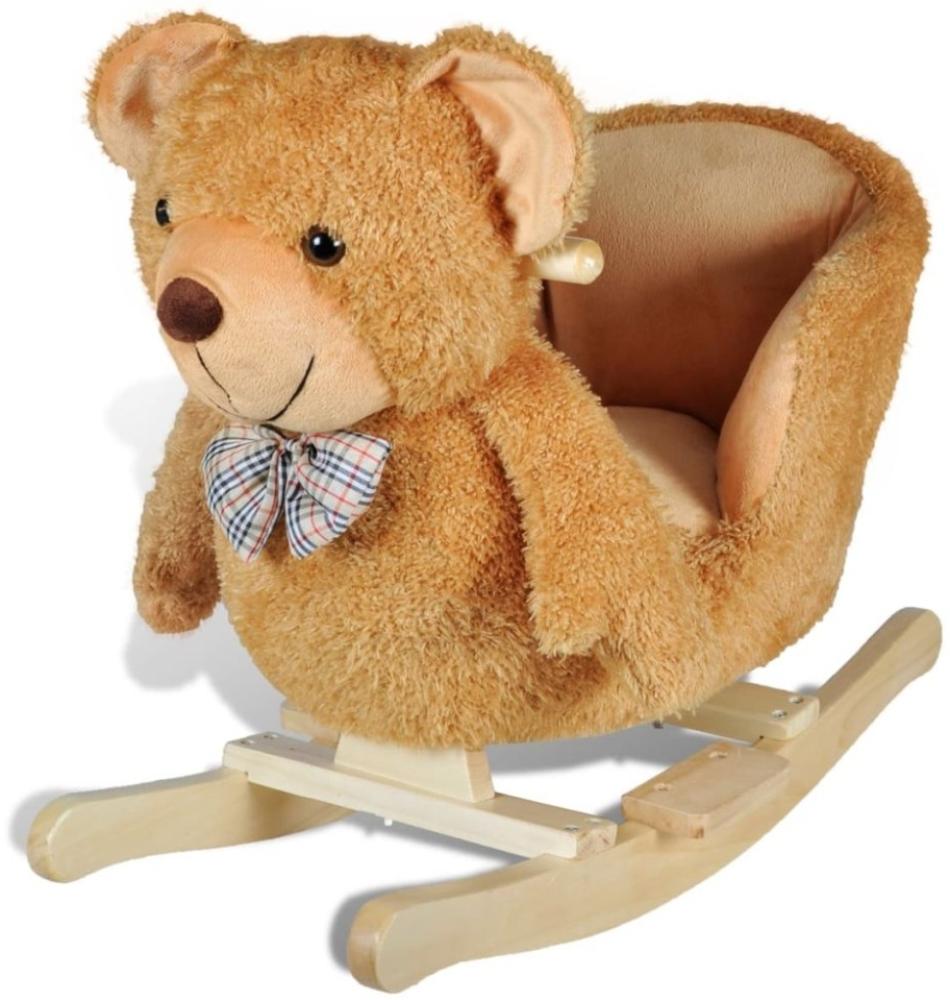 vidaXL Schaukeltier Teddybär Bild 1