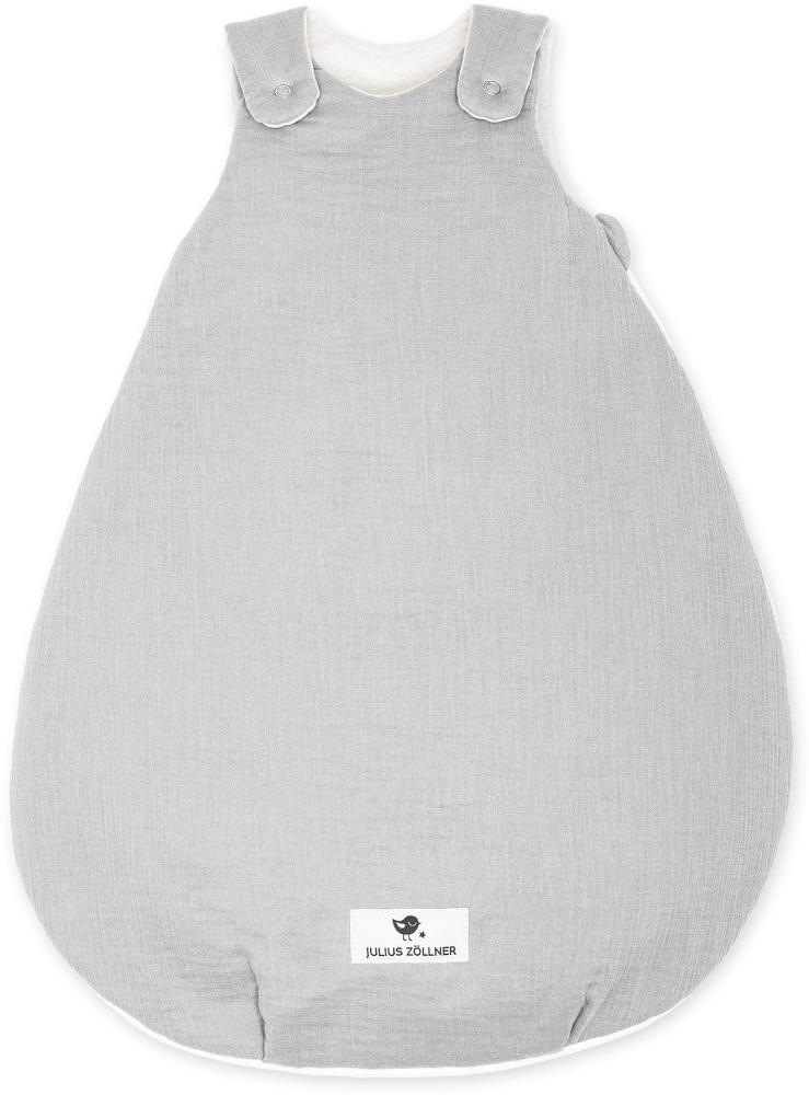 Babyschlafsack aus Baumwollmusselin - Grau Bild 1